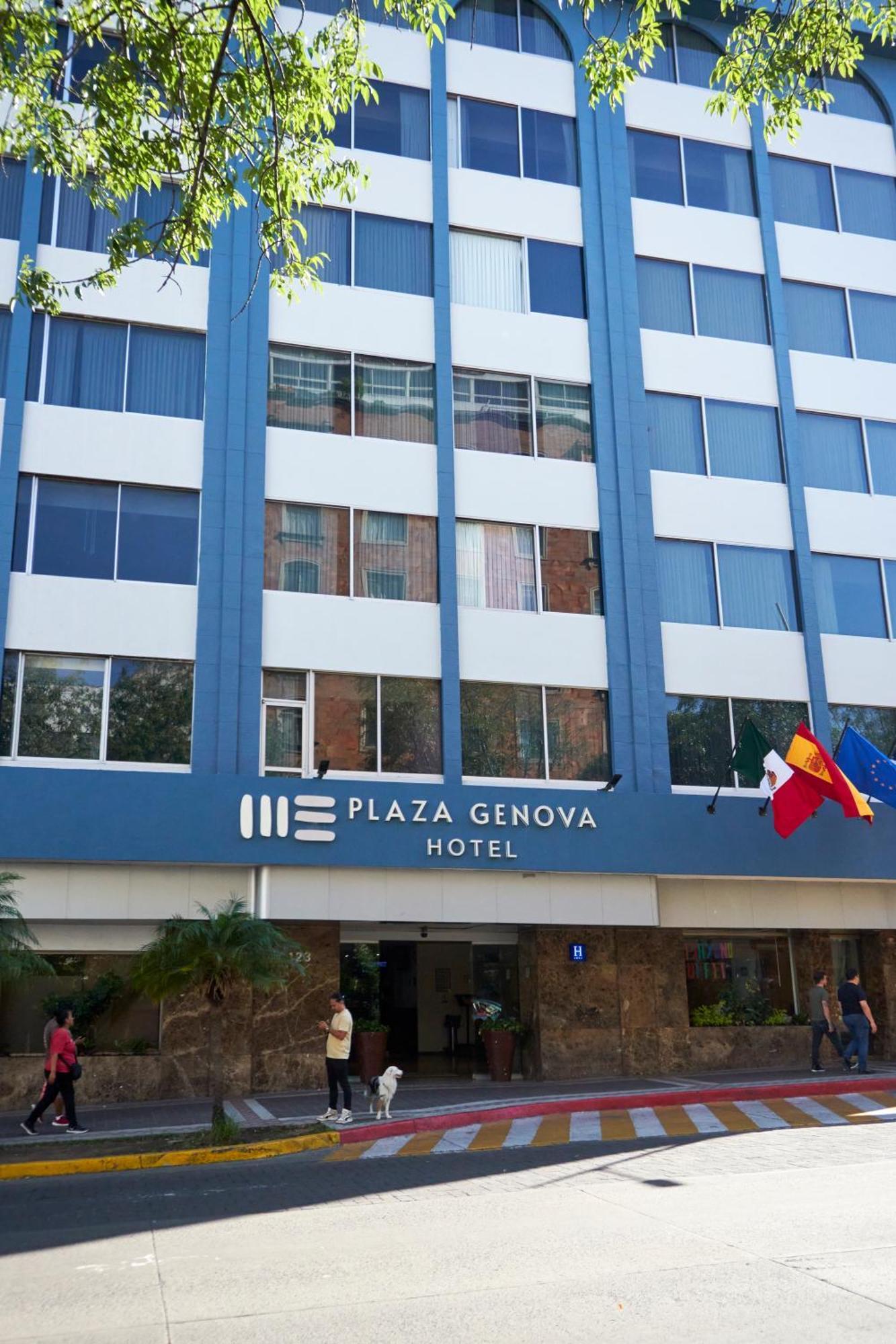 Hotel Plaza Genova Centro Guadalajara Kültér fotó